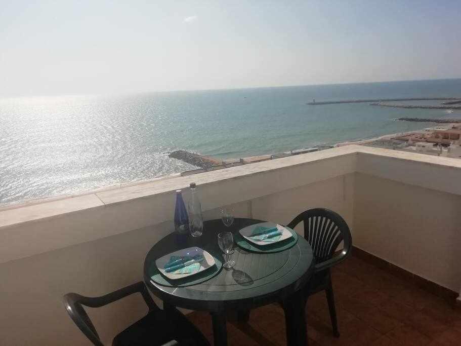 Ferienwohnung Ocean Quarteira Vista Mar E Central Exterior foto