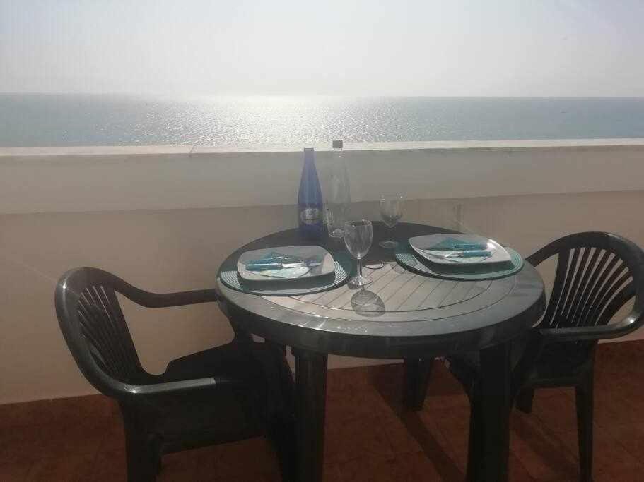 Ferienwohnung Ocean Quarteira Vista Mar E Central Exterior foto